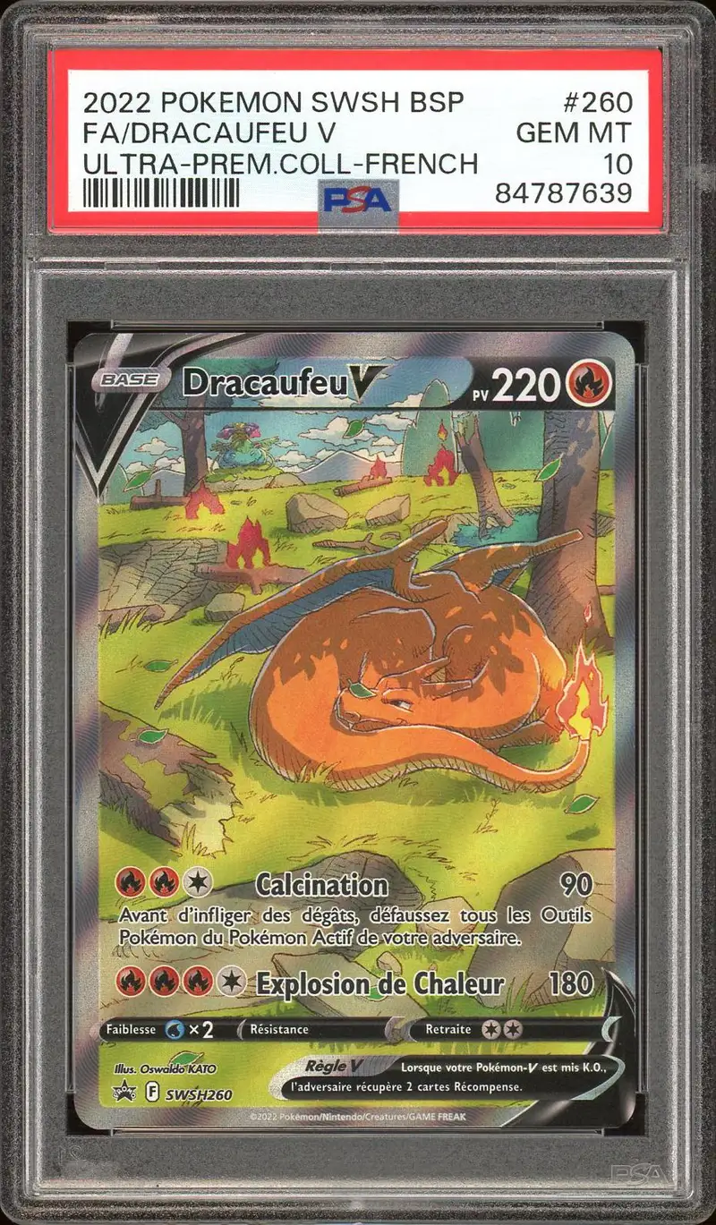 PSA 10 Dracaufeu V