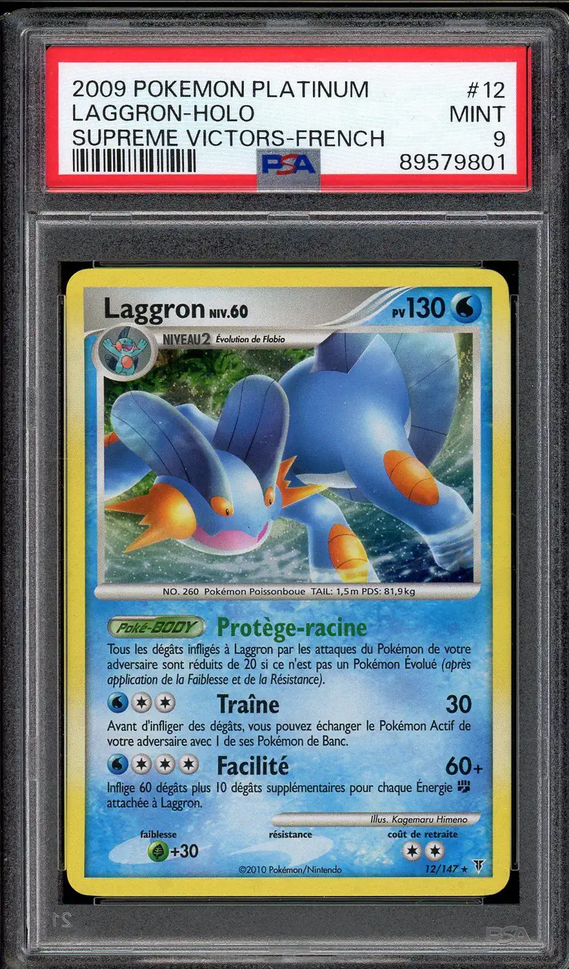 PSA 9 Laggron Holo