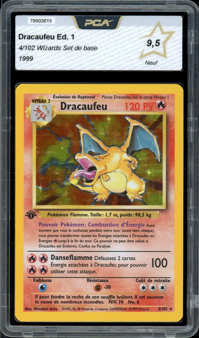 PCA 9.5 Dracaufeu Holo