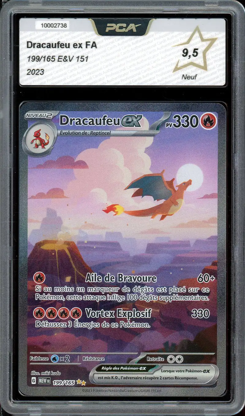 PCA 9.5 Dracaufeu Ex