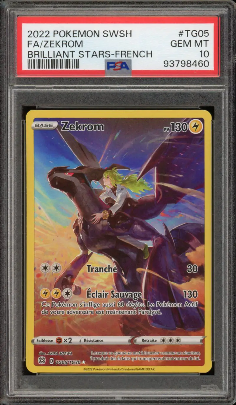 PSA 10 Zekrom
