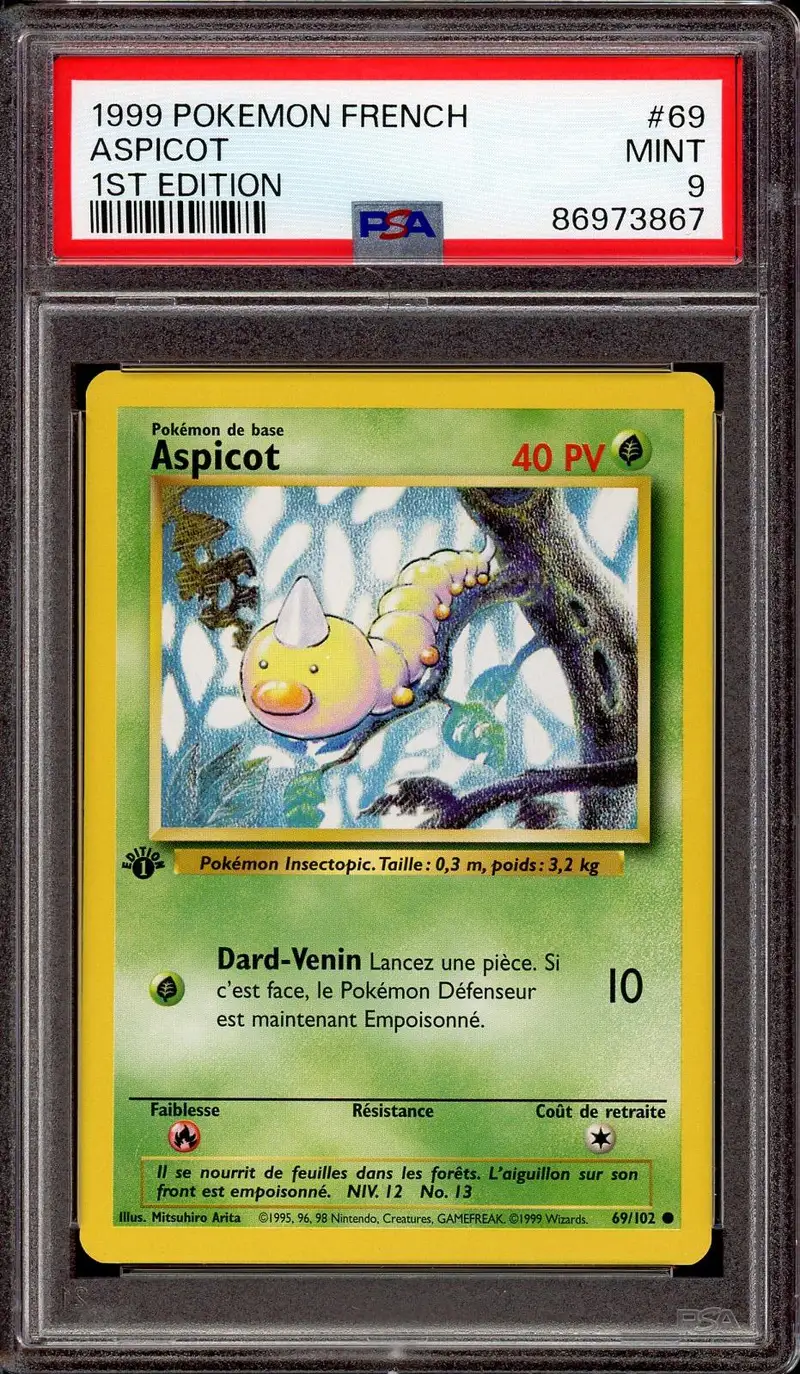 PSA 9 Aspicot
