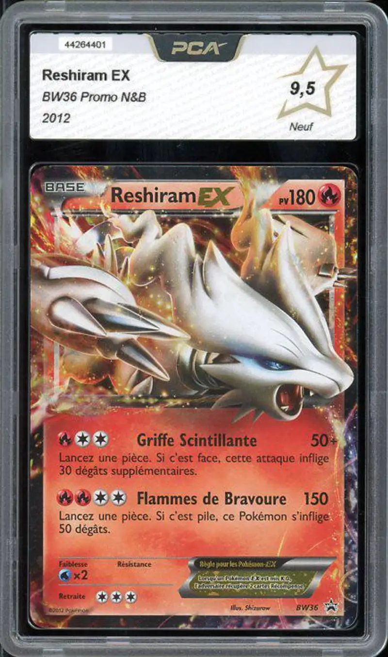 PCA 9.5 Reshiram Ex
