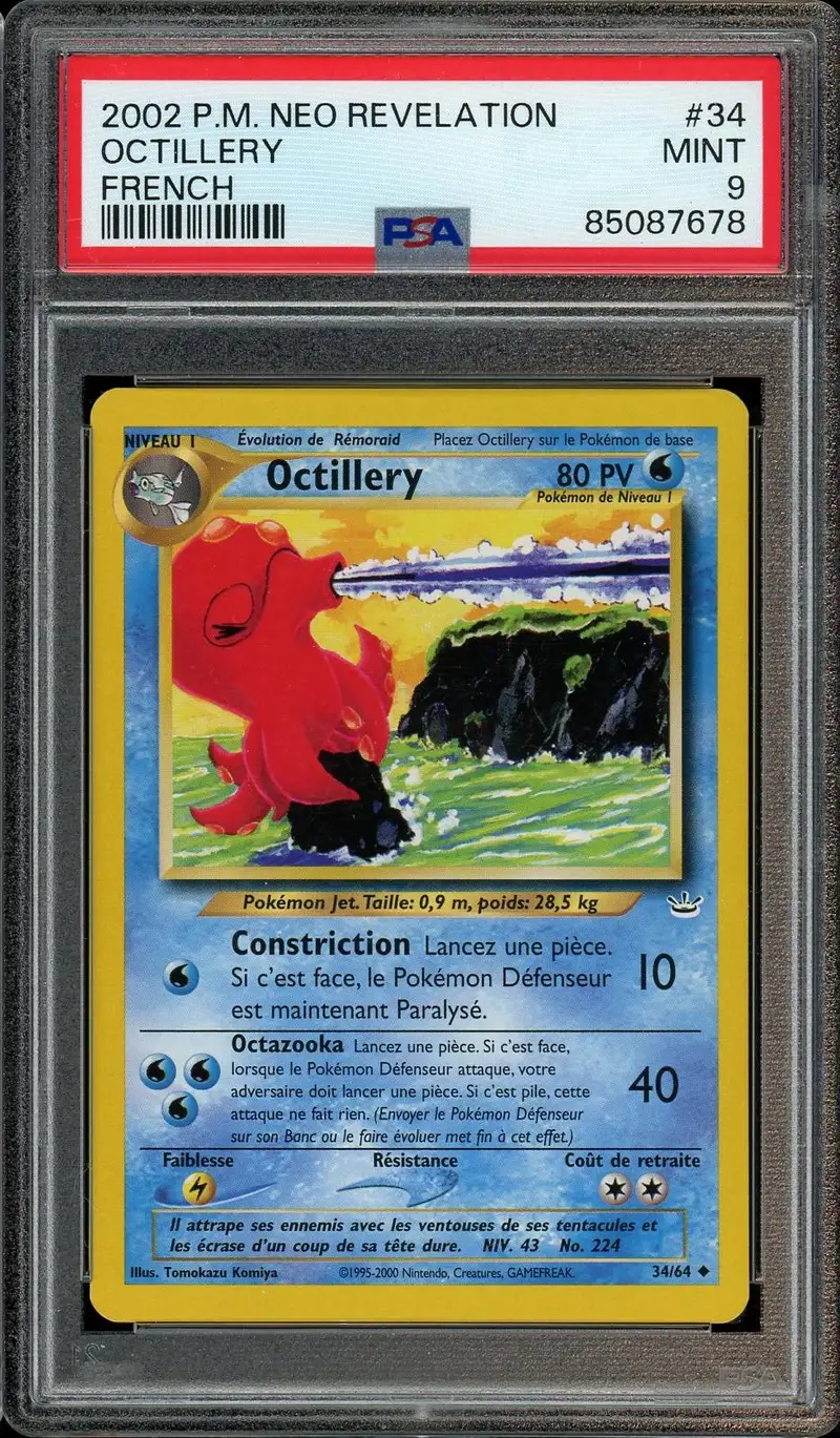 PSA 9 Octillery