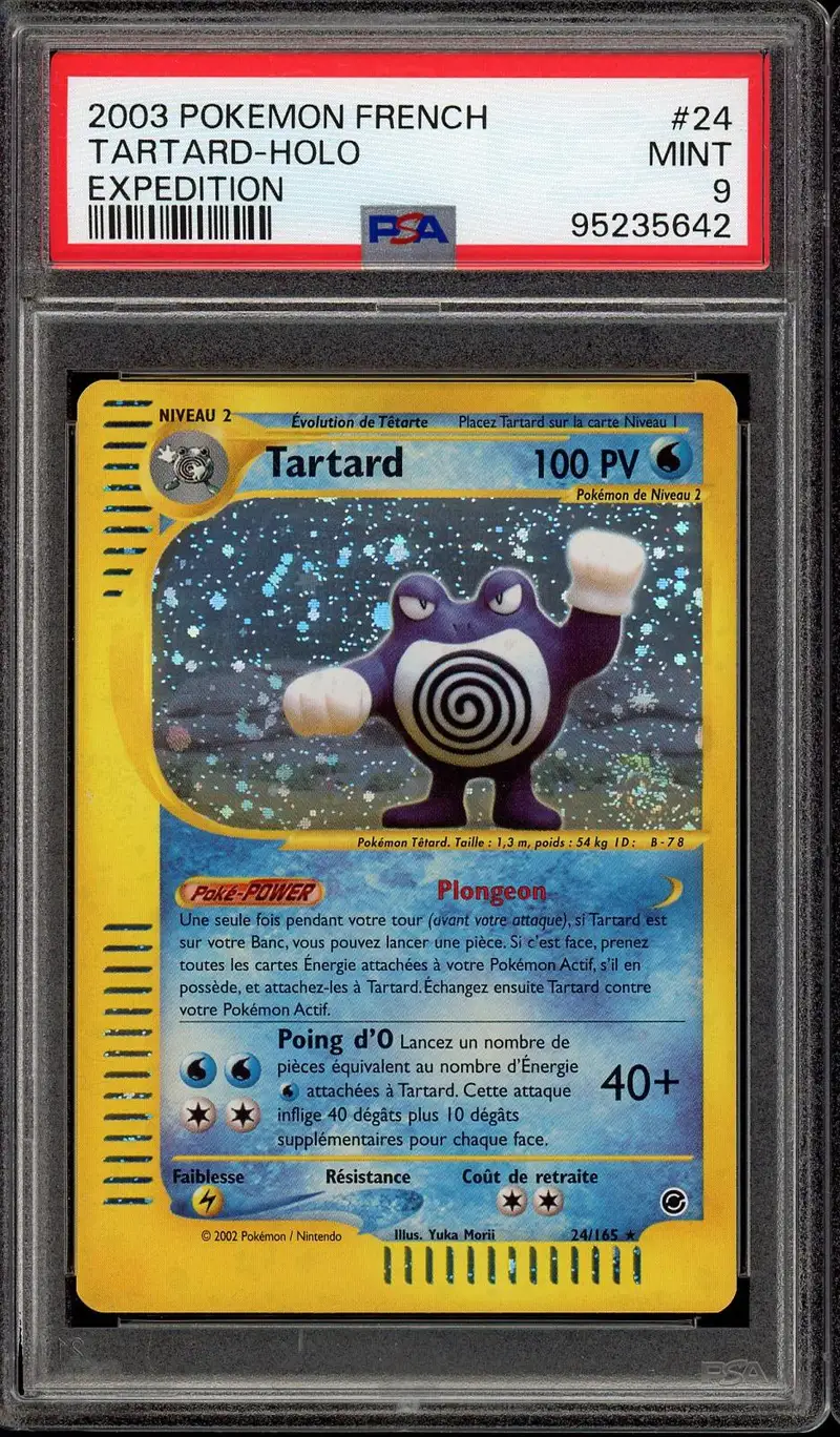 PSA 9 Tartard Holo