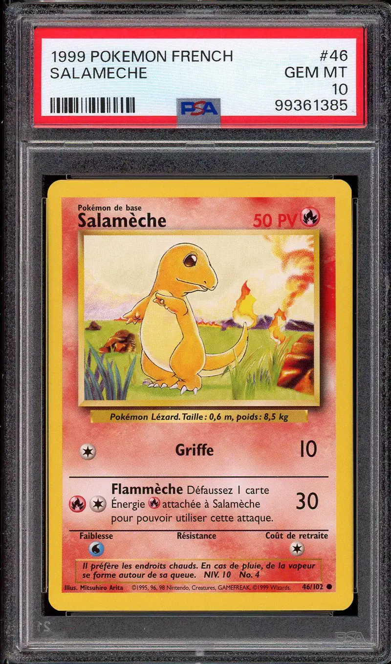 PSA 10 Salamèche