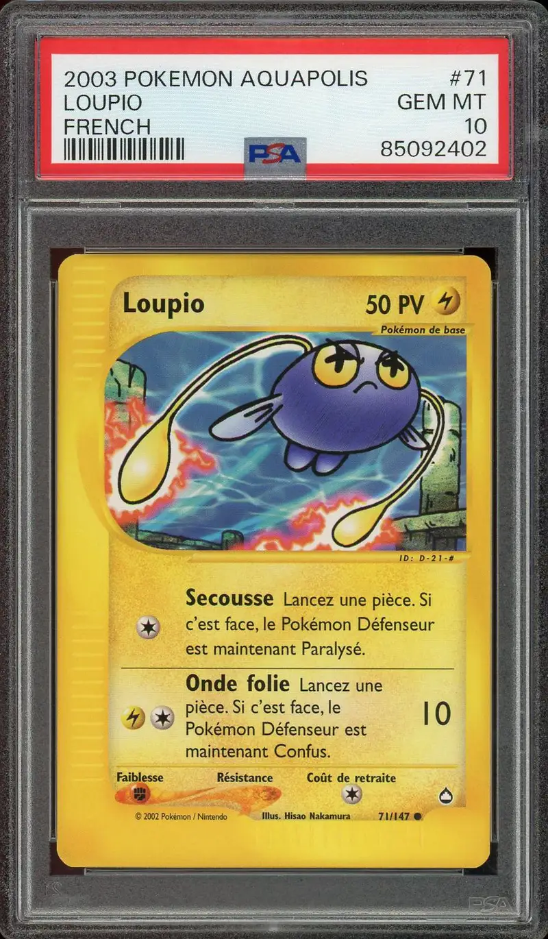 PSA 10 Loupio