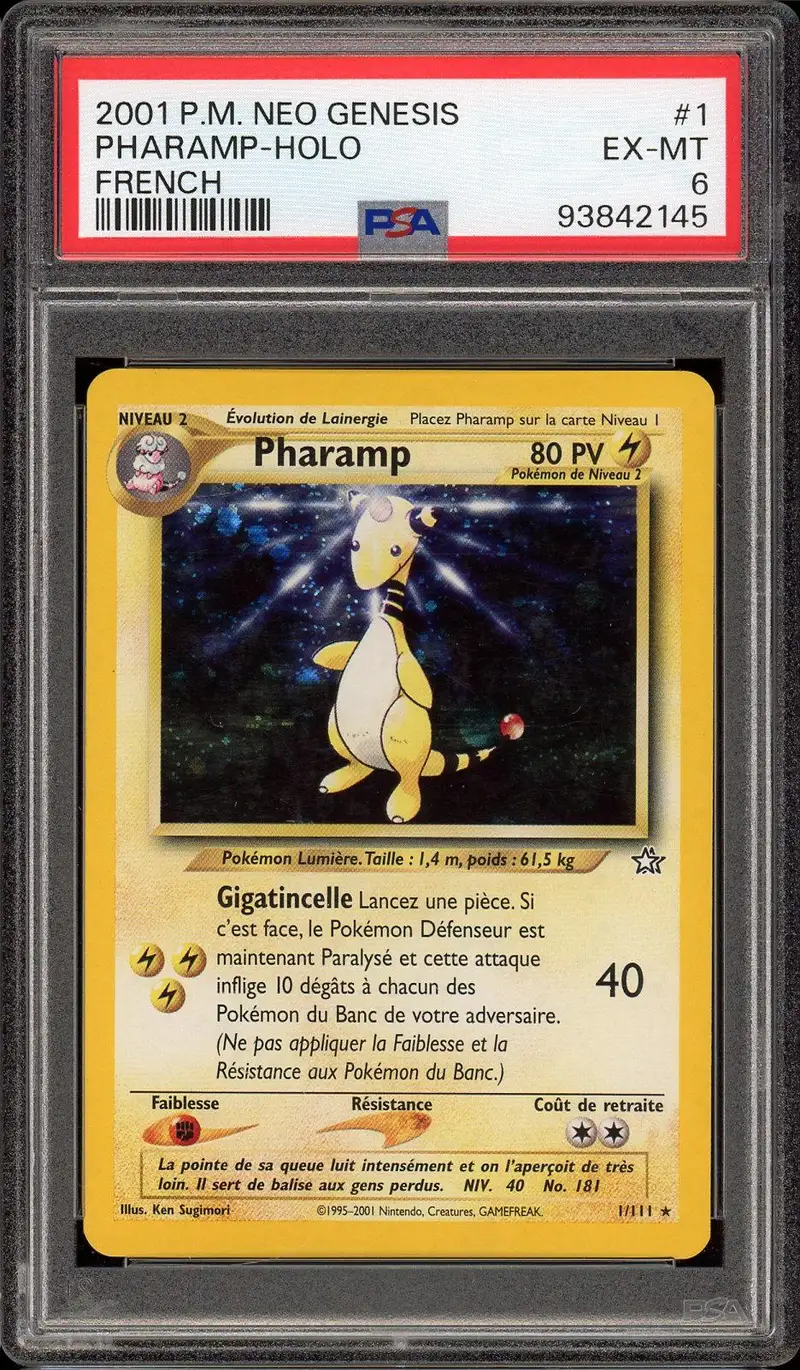 PSA 6 Pharamp Holo
