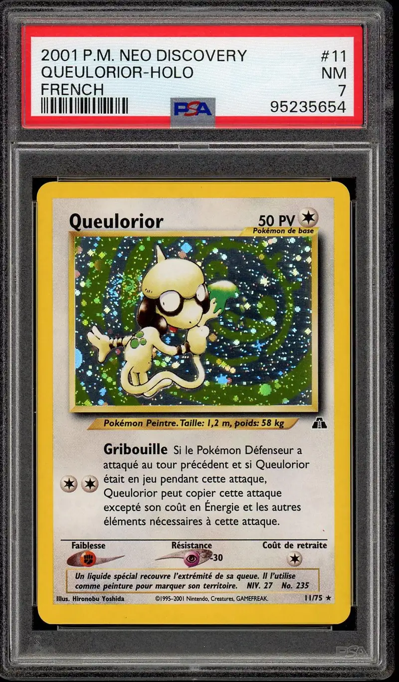 PSA 7 Queulorior Holo