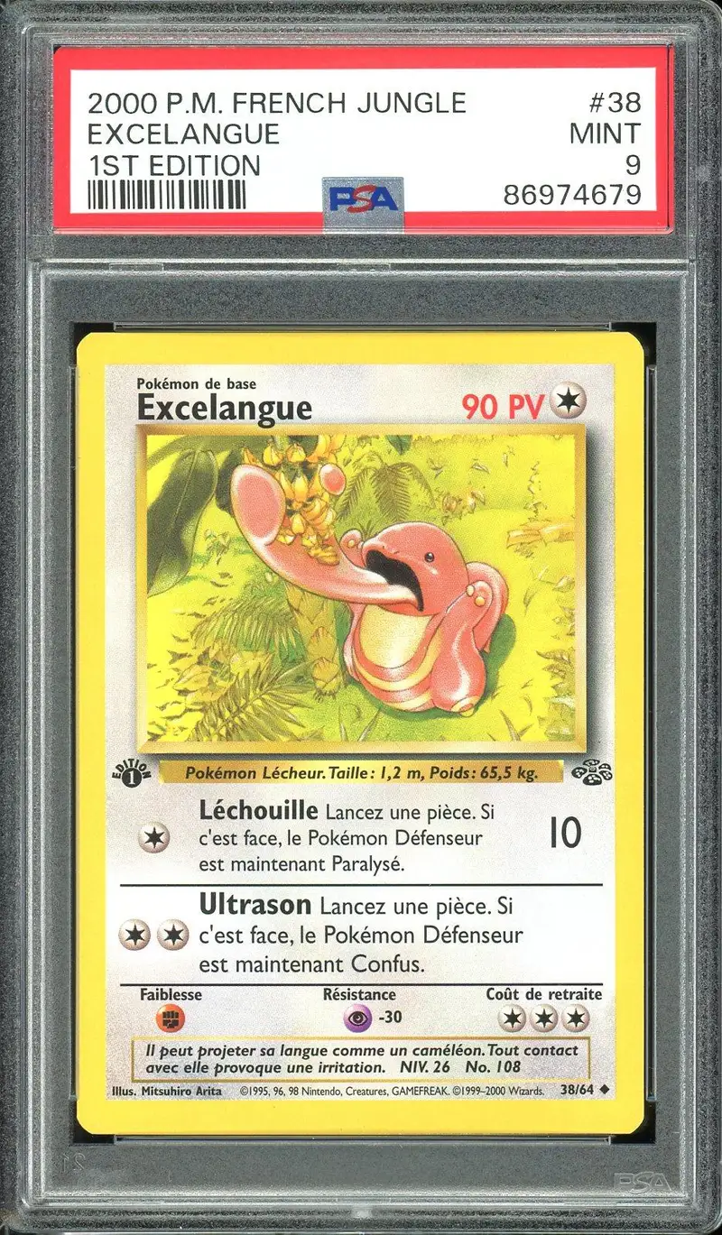 PSA 9 Excelangue