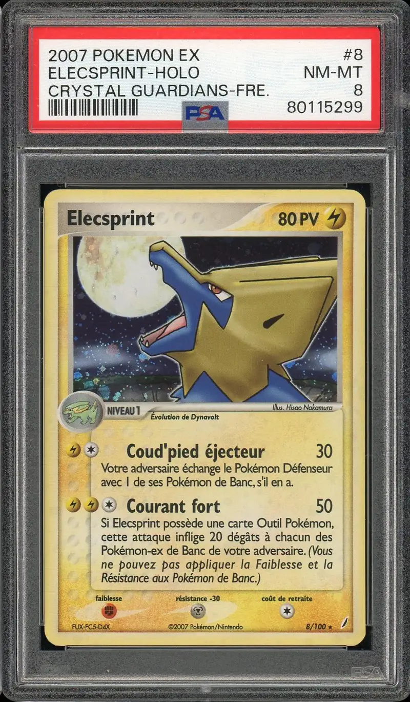 PSA 8 Elecsprint Holo