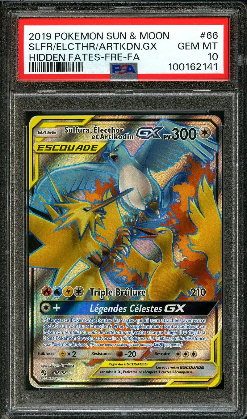 PSA 10 Sulfura, Électhor et Artikodin Gx
