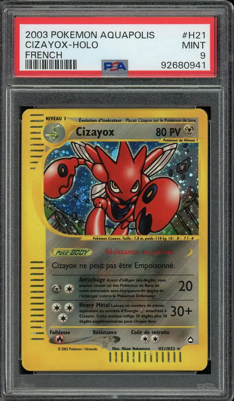 PSA 9 Cizayox Holo