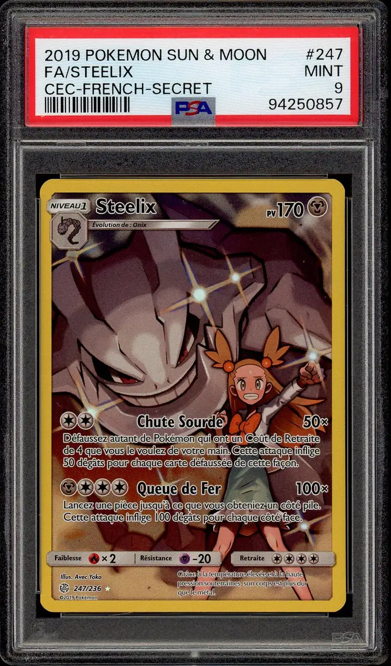 PSA 9 Steelix