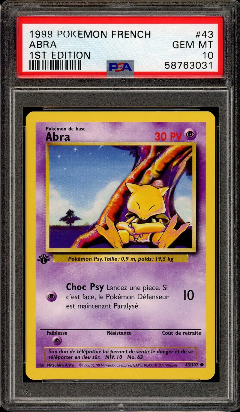 PSA 10 Abra