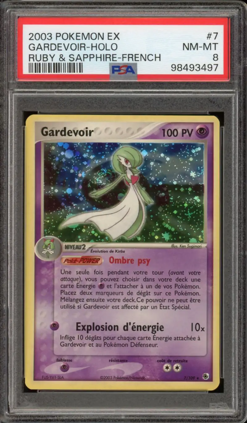 PSA 8 Gardevoir Holo