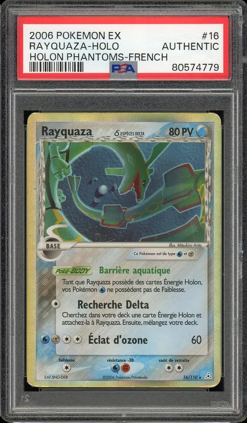 PSA A Rayquaza Holo