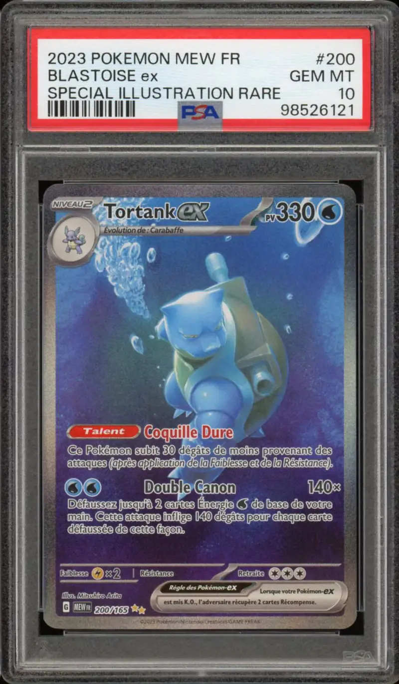 PSA 10 Tortank Ex