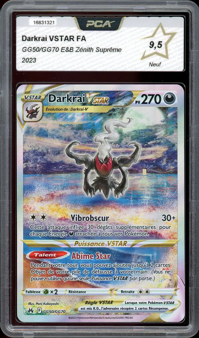 PCA 9.5 Darkrai VStar