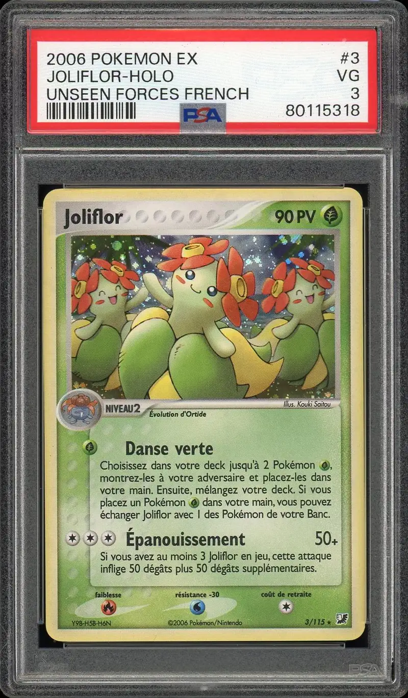PSA 3 Joliflor Holo