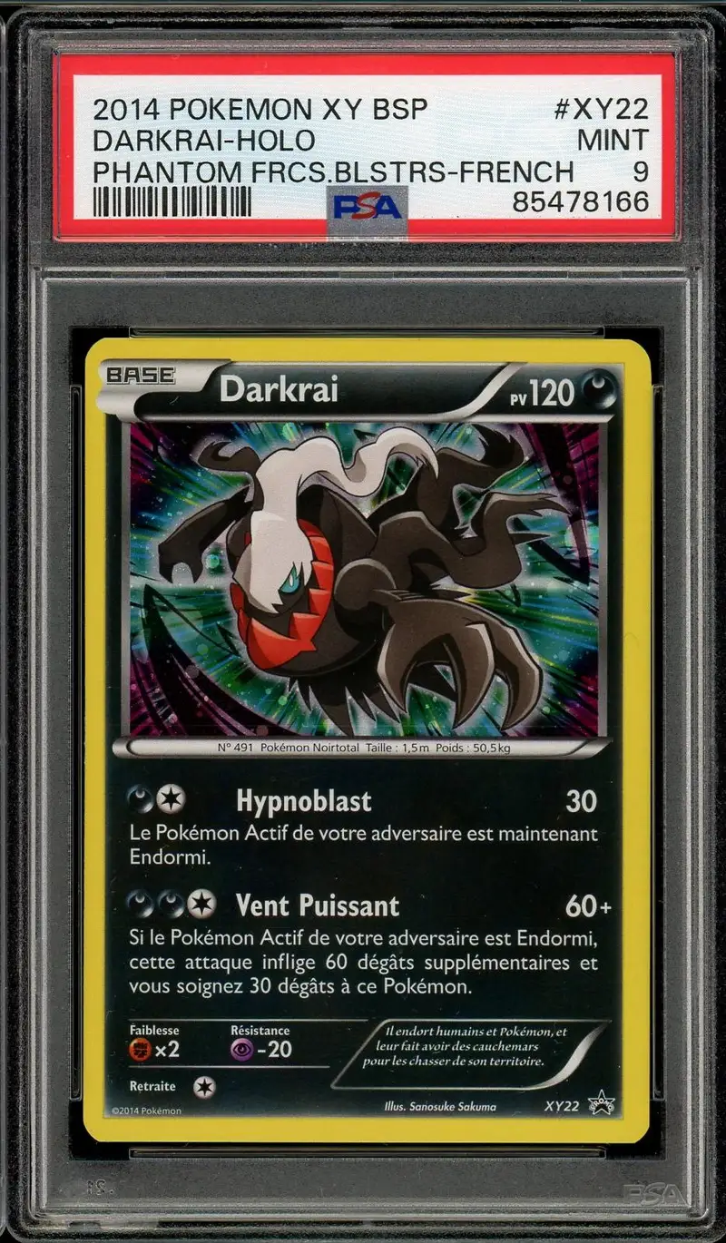 PSA 9 Darkrai Holo