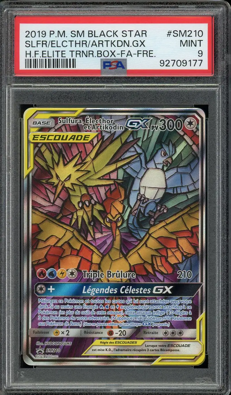 PSA 9 Sulfura, Électhor et Artikodin Gx