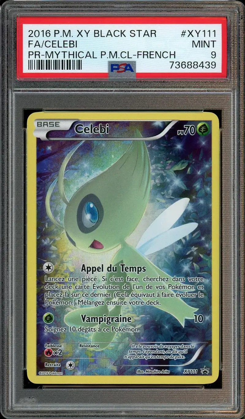 PSA 9 Celebi