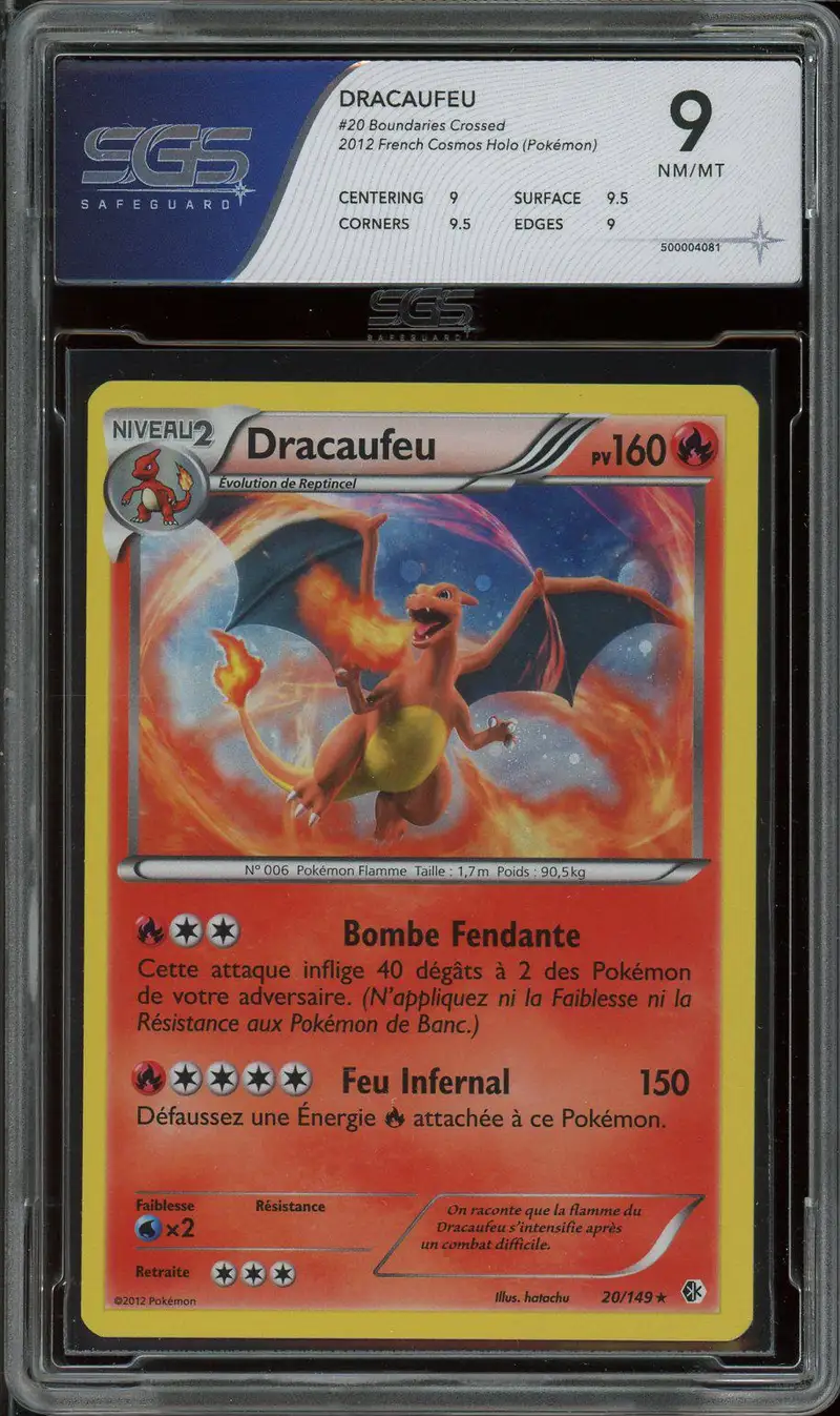 SGS 9 Dracaufeu Holo