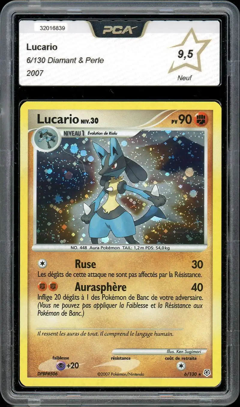 PCA 9.5 Lucario Holo
