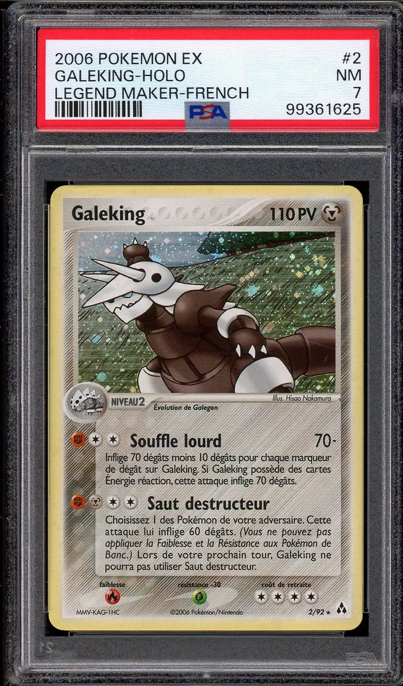 PSA 7 Galeking Holo