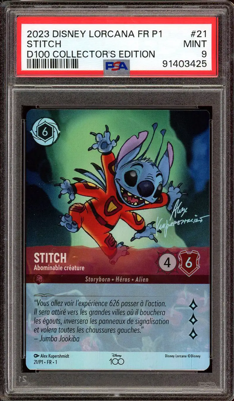 PSA 9 Stitch