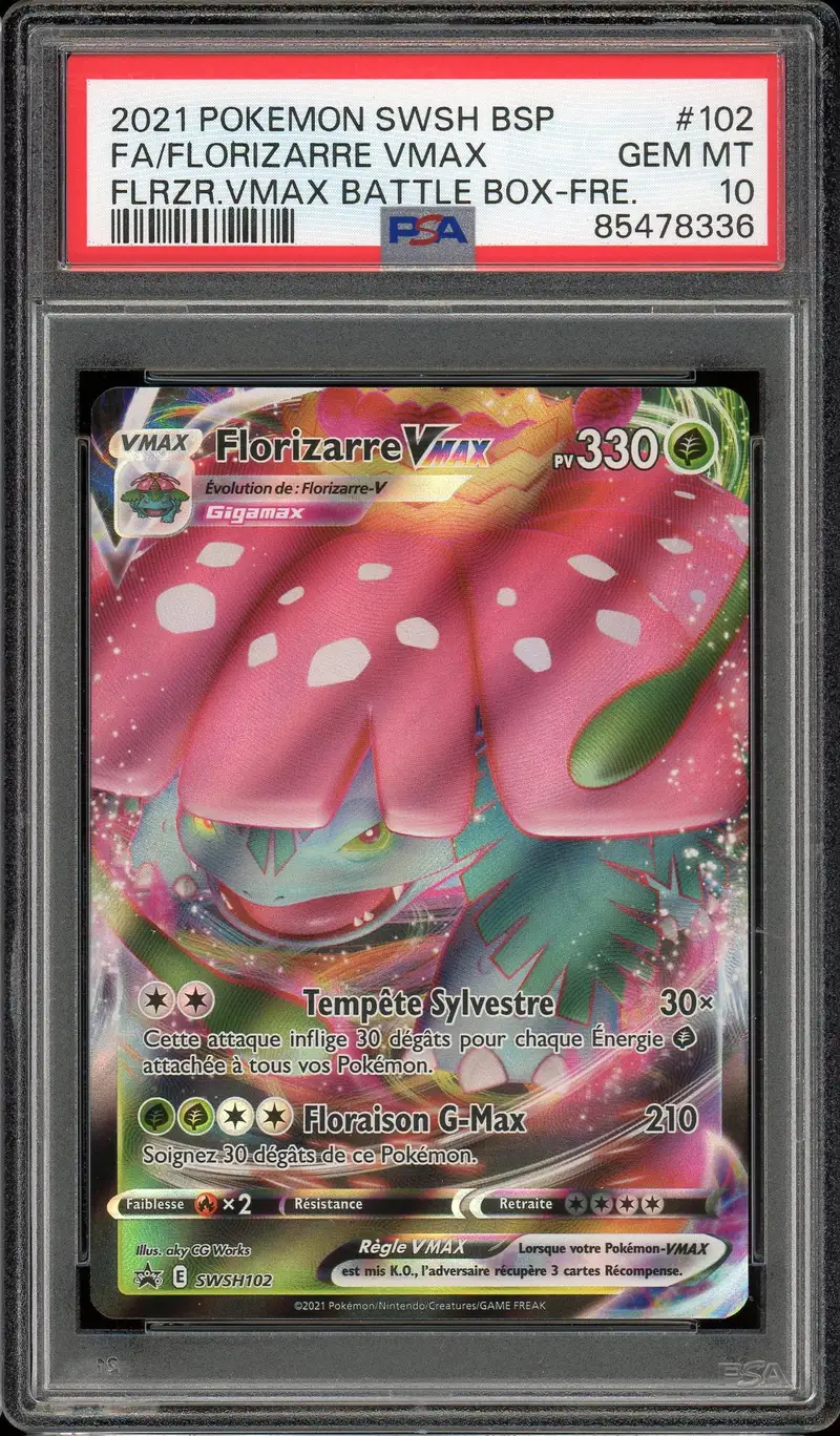 PSA 10 Florizarre VMax