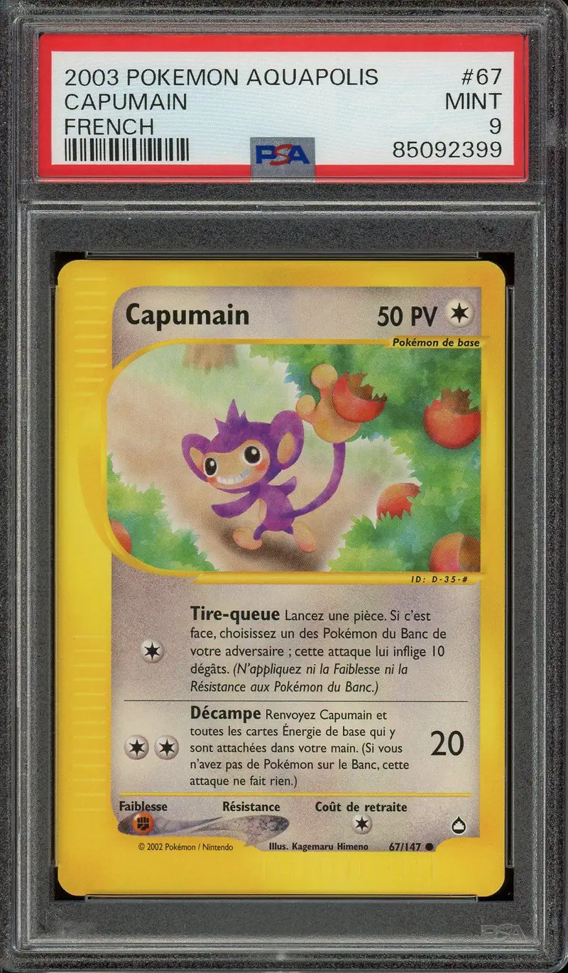 PSA 9 Capumain