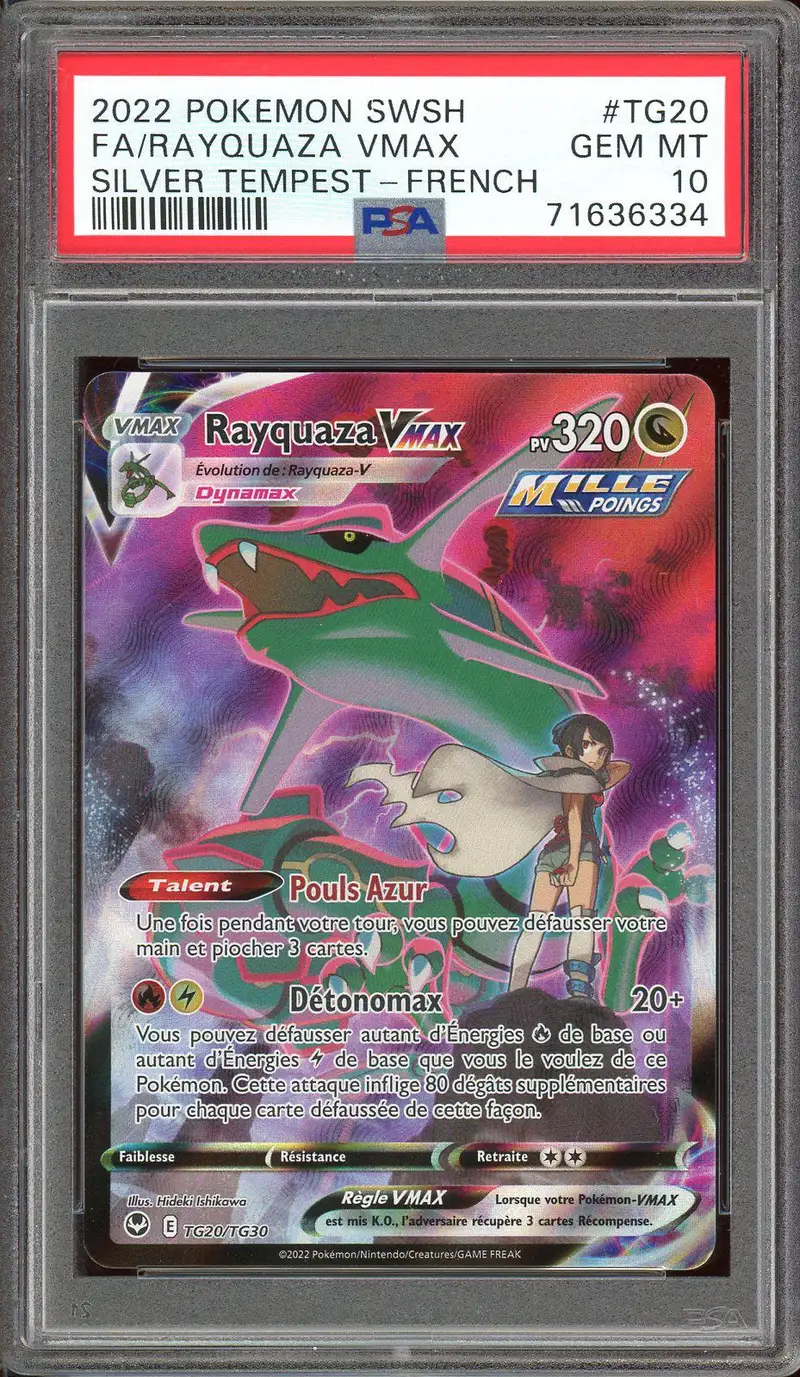PSA 10 Rayquaza VMax