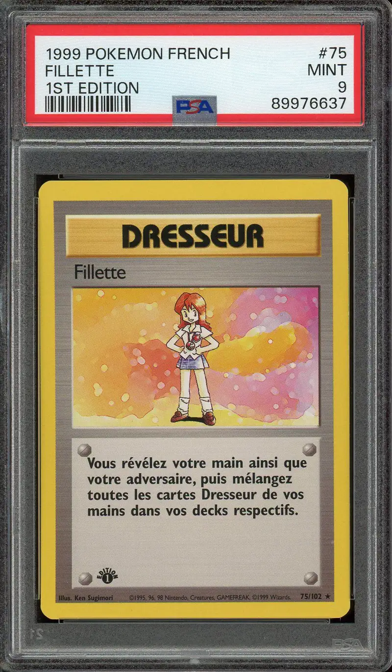 PSA 9 Fillette
