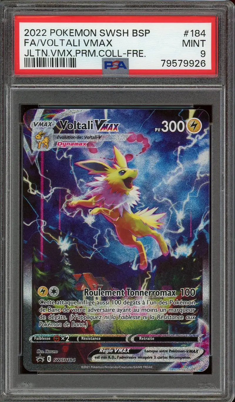 PSA 9 Voltali VMax