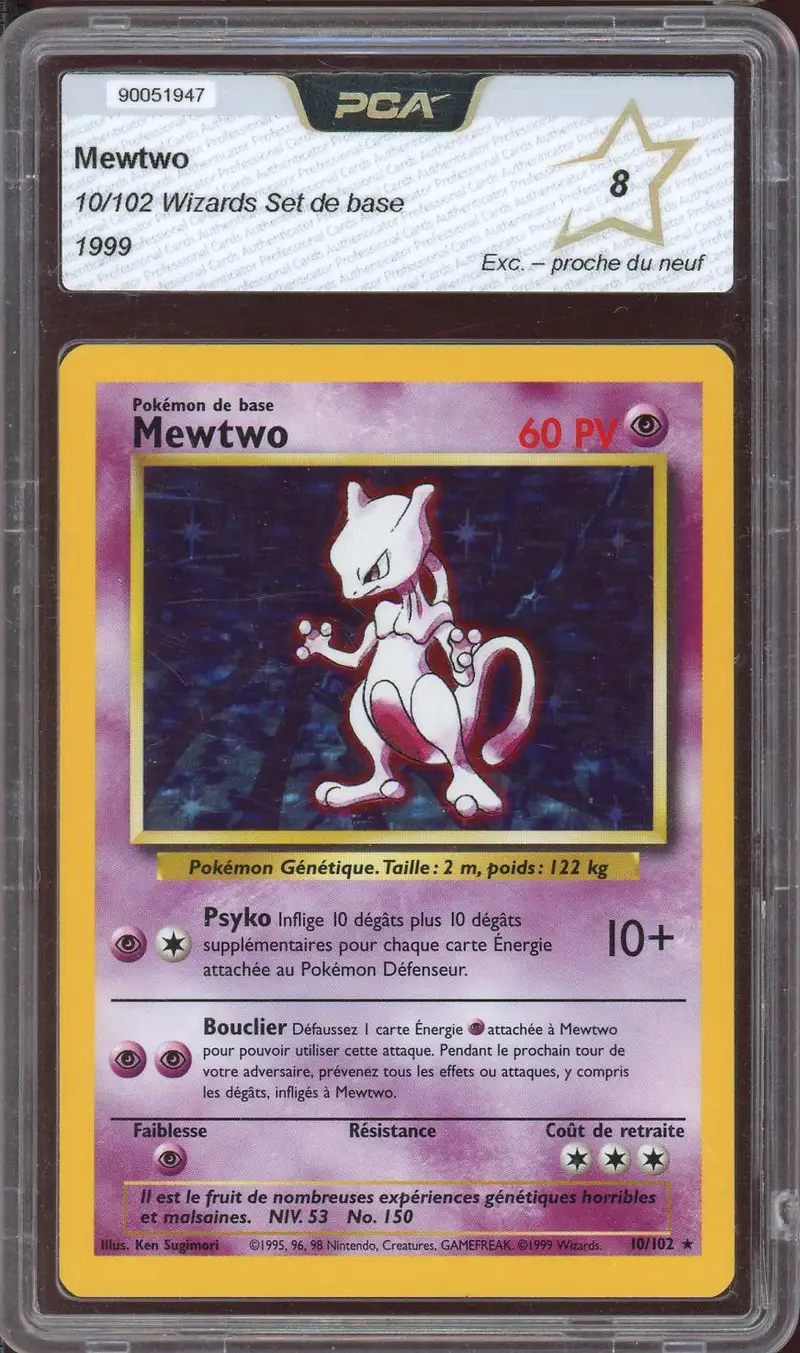 PCA 8 Mewtwo Holo