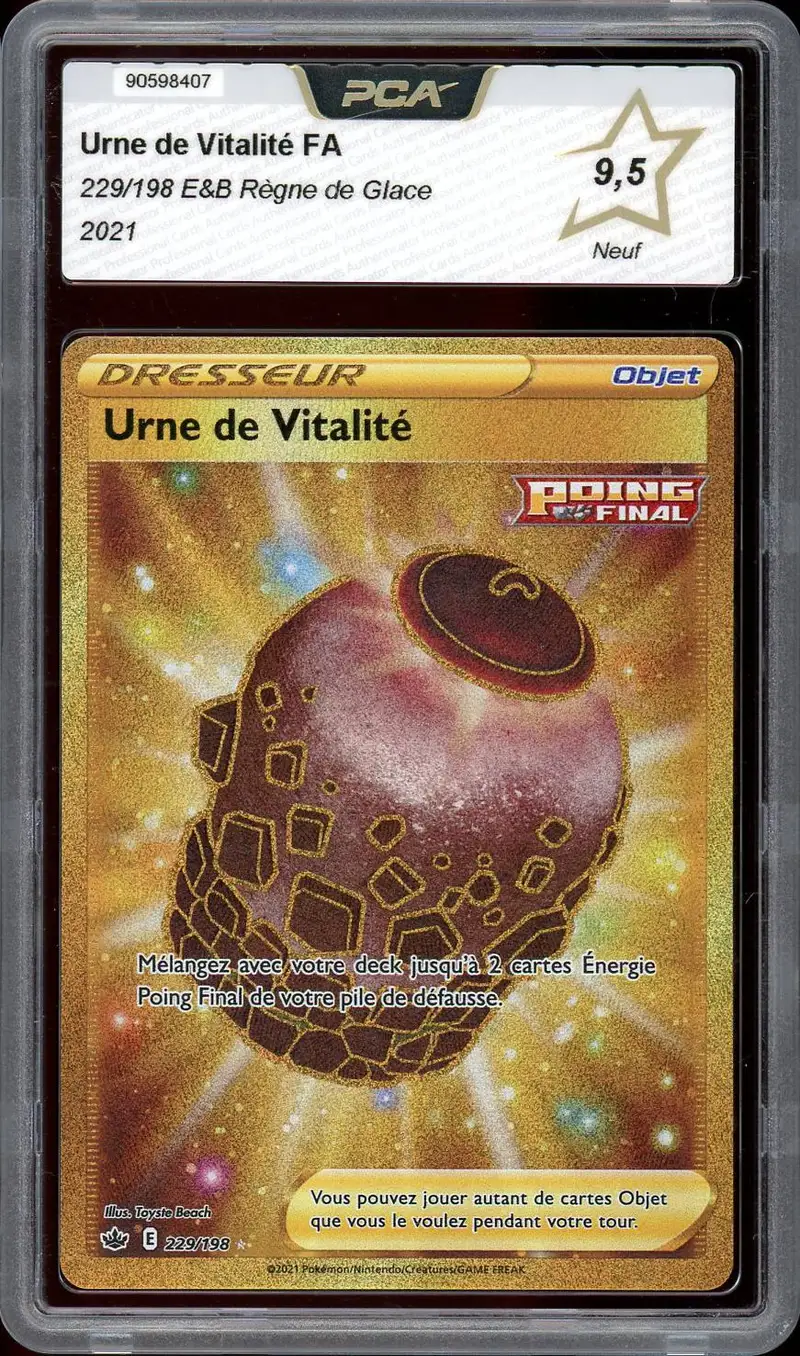 PCA 9.5 Urne de Vitalité Gold