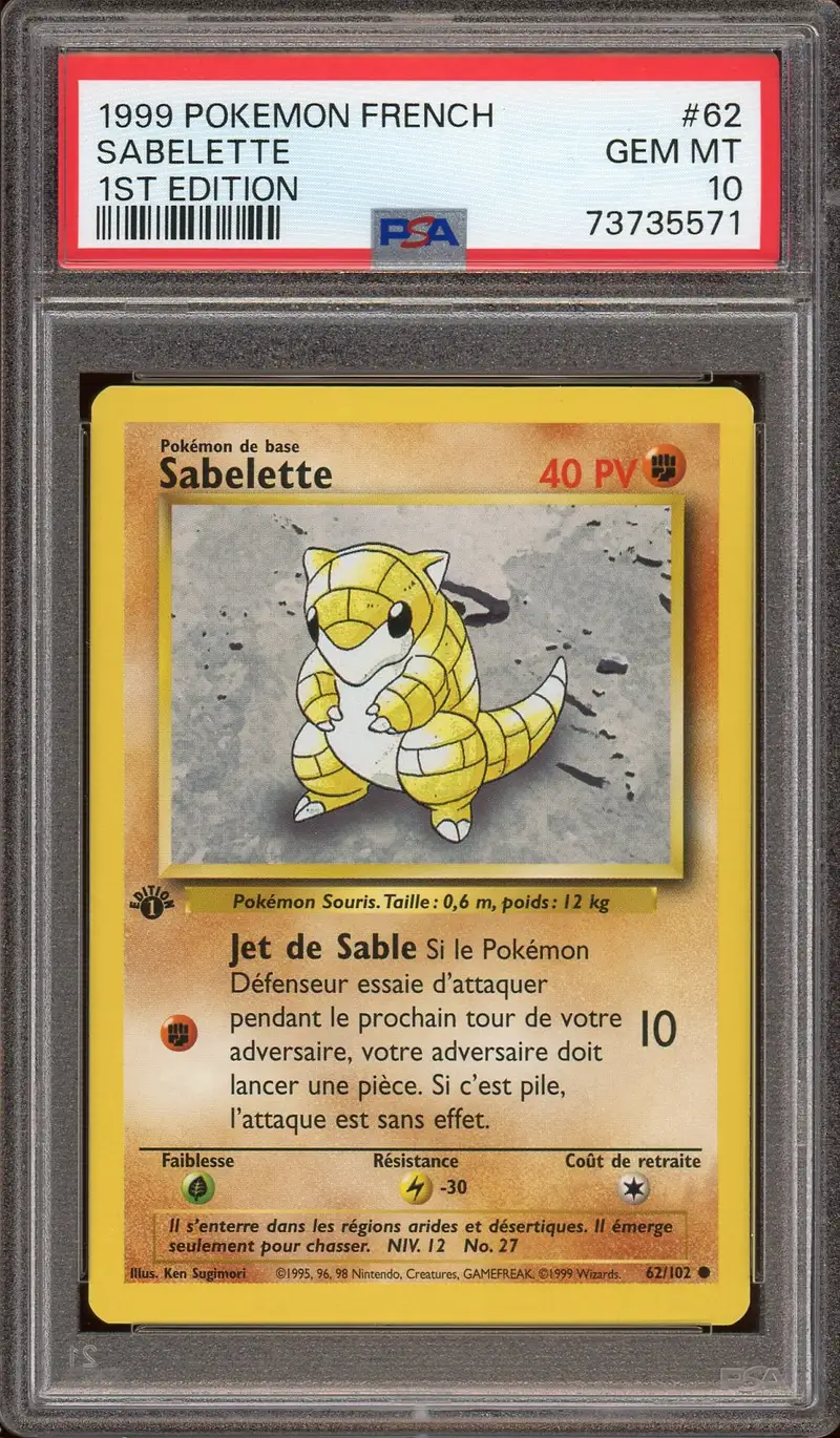 PSA 10 Sabelette