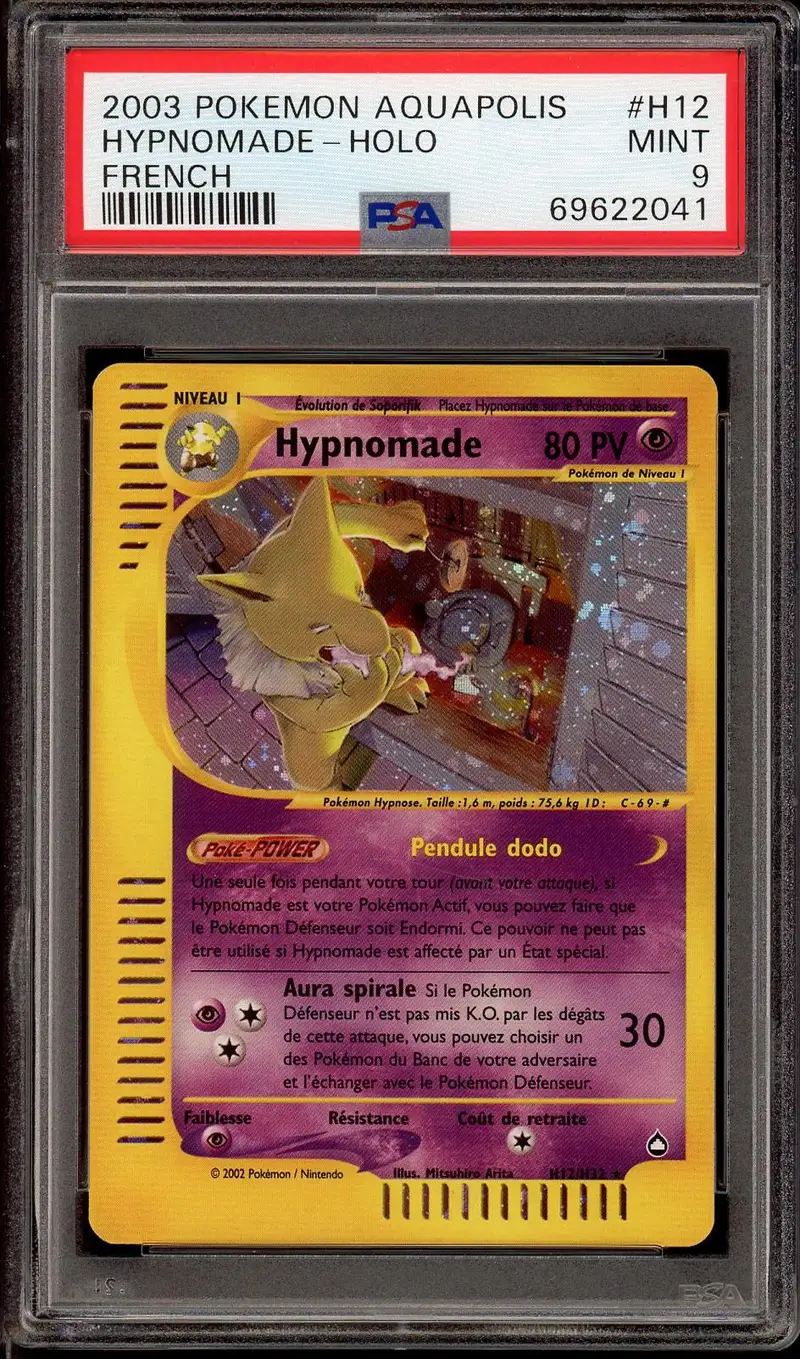 PSA 9 Hypnomade Holo