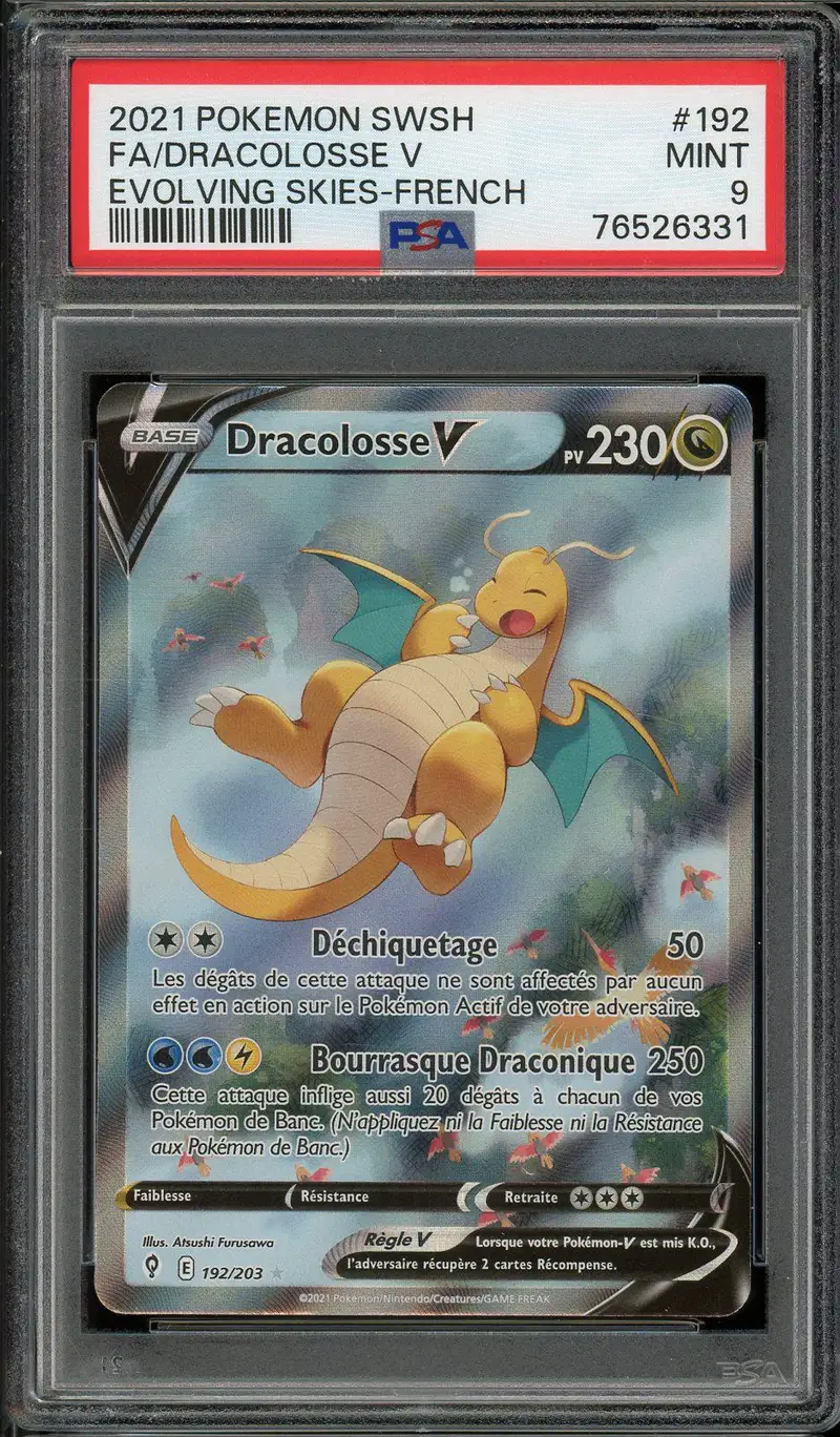 PSA 9 Dracolosse V