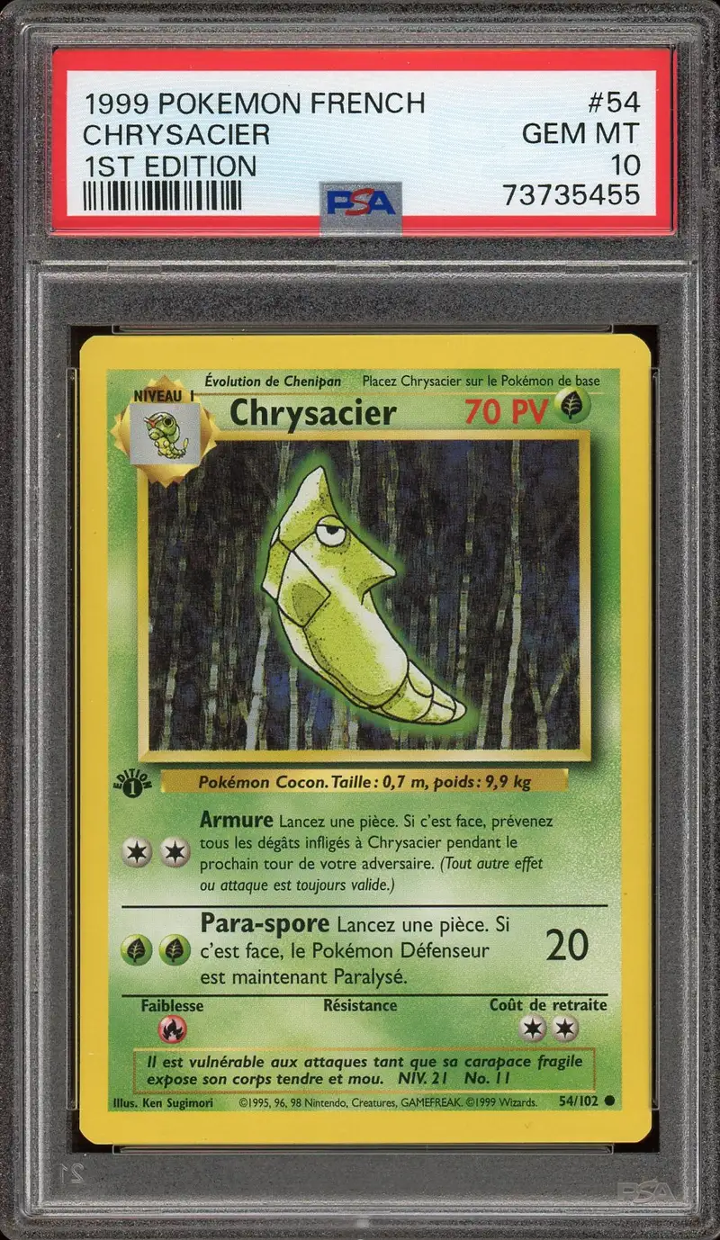PSA 10 Chrysacier