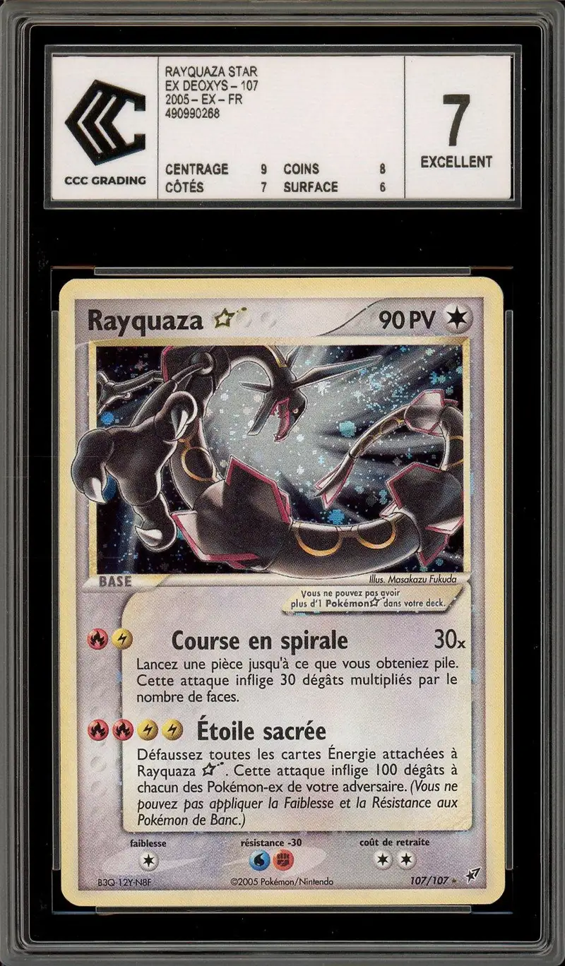 CCC 7 Rayquaza Gold Star