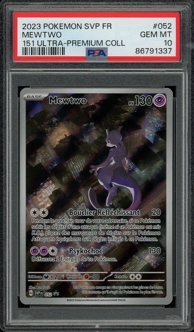 PSA 10 Mewtwo