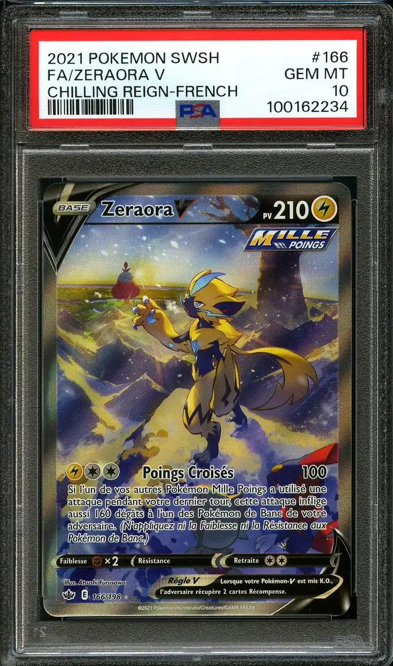 PSA 10 Zeraora V