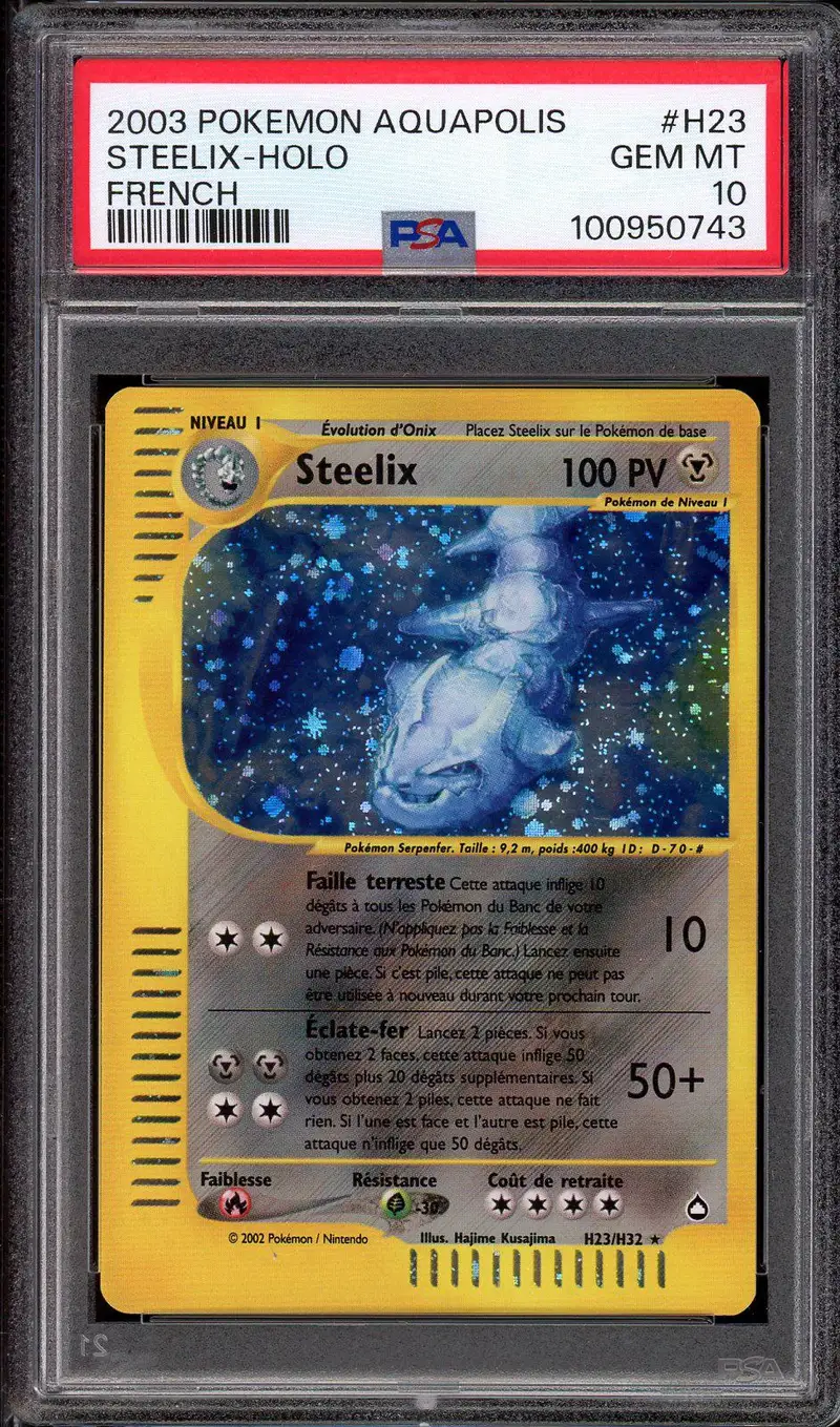 PSA 10 Steelix Holo
