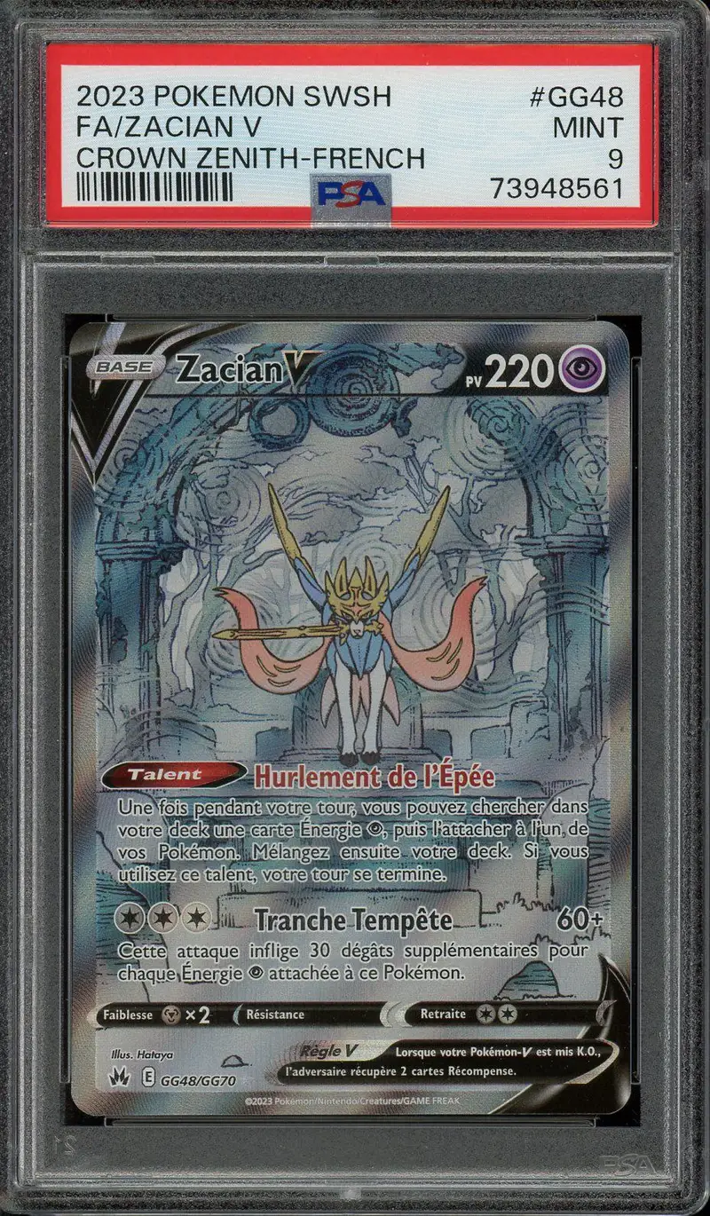 PSA 9 Zacian V