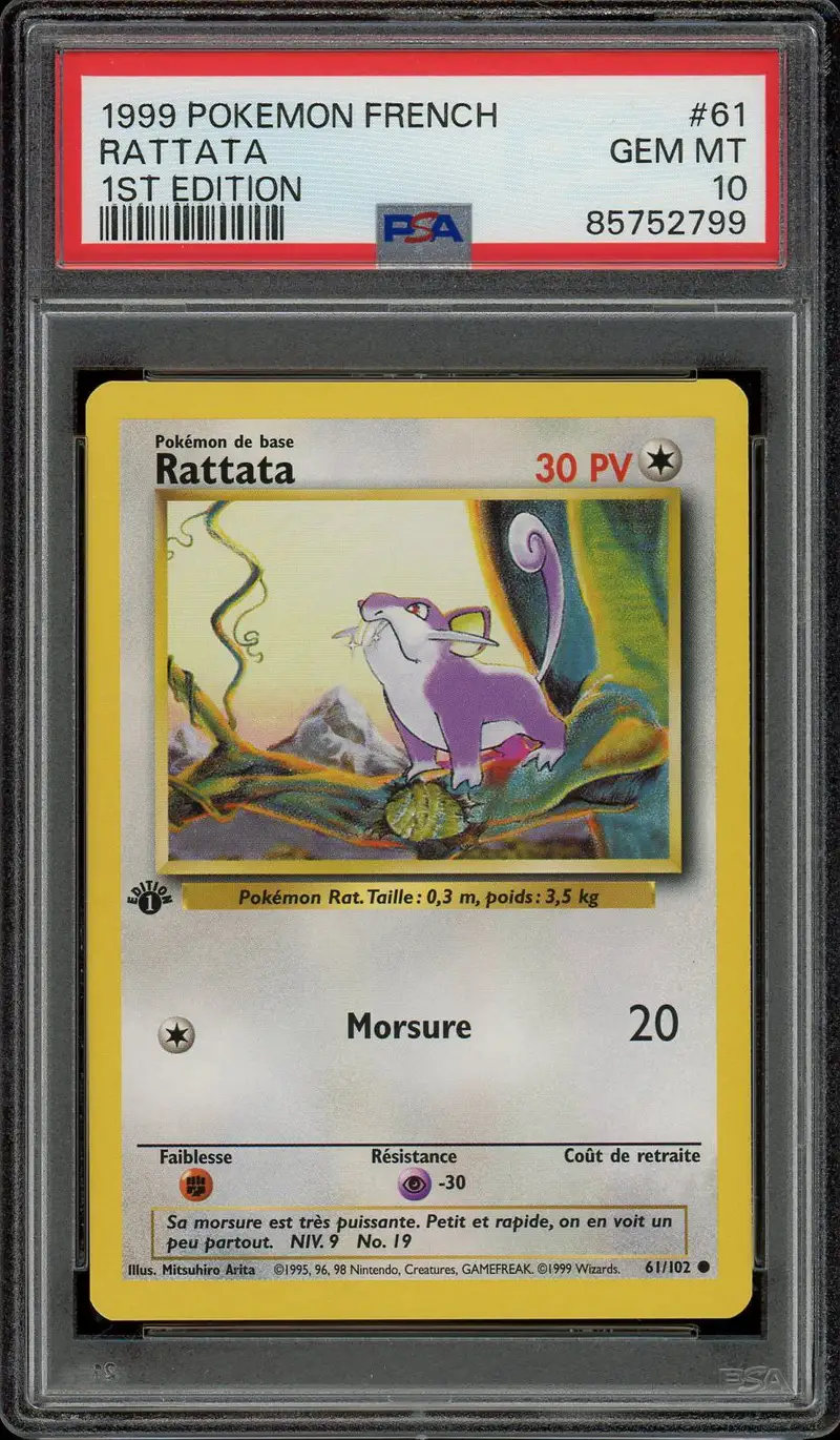 PSA 10 Rattata