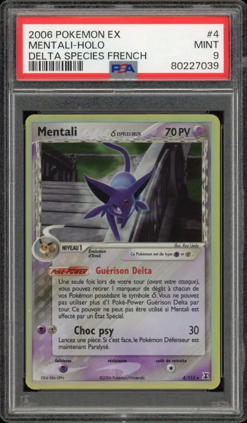 PSA 9 Mentali Holo