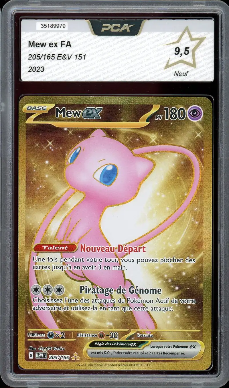 PCA 9.5 Mew Ex Gold